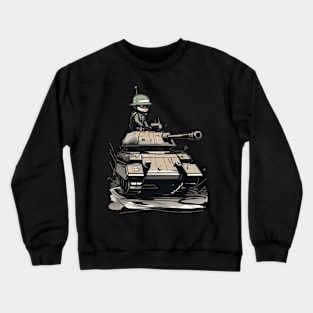 Roll into battle Crewneck Sweatshirt